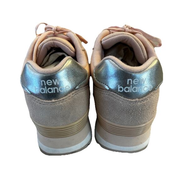 New Balance 515 Women's Pink Silver Low Top Sneaker Athletic Shoes size 9.5 - Picture 4 of 10